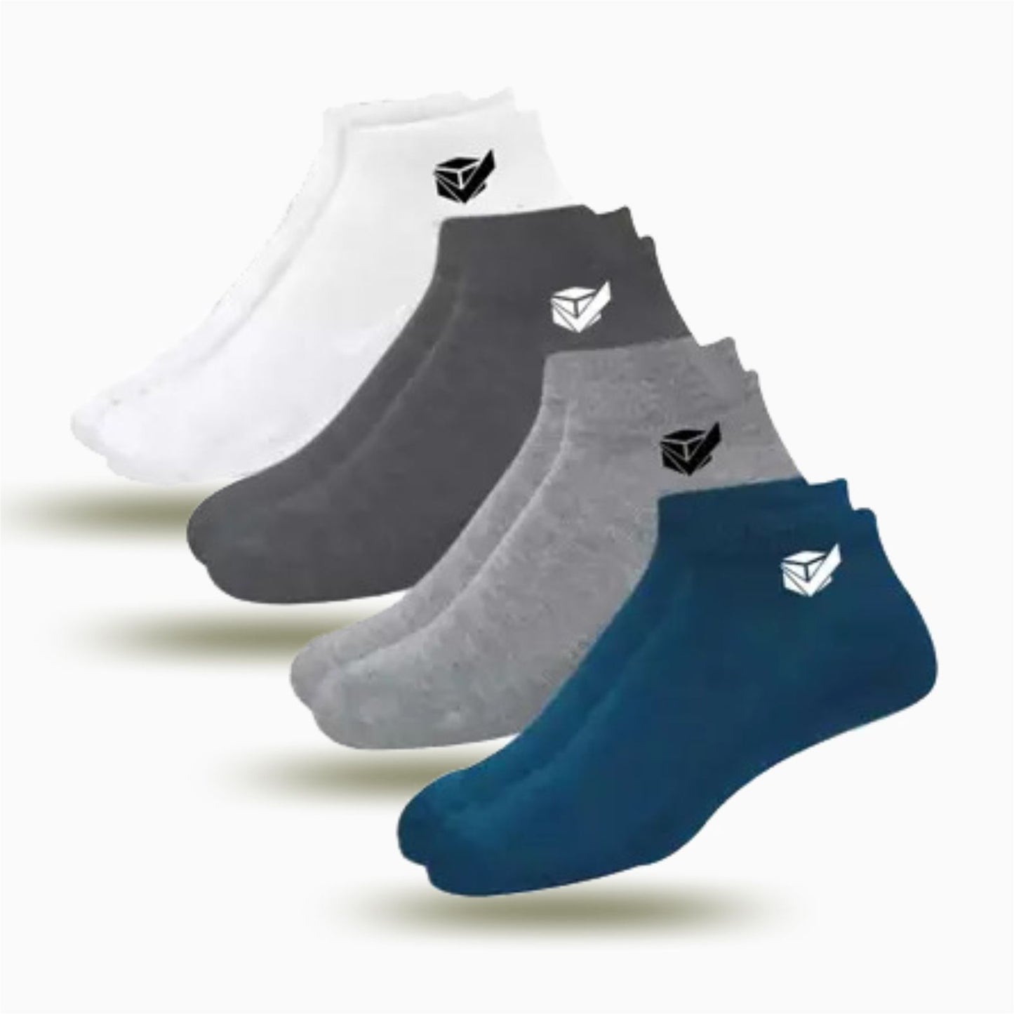 CloudSoft Cotton Socks | Pack of 4