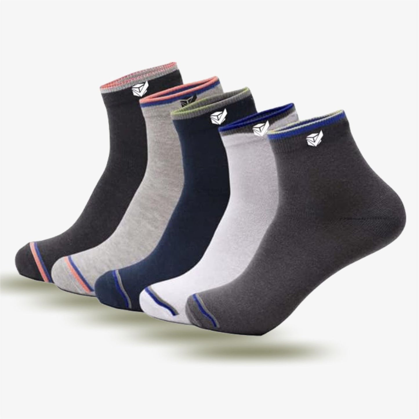 CozyStep Cotton Socks | Pack of 5