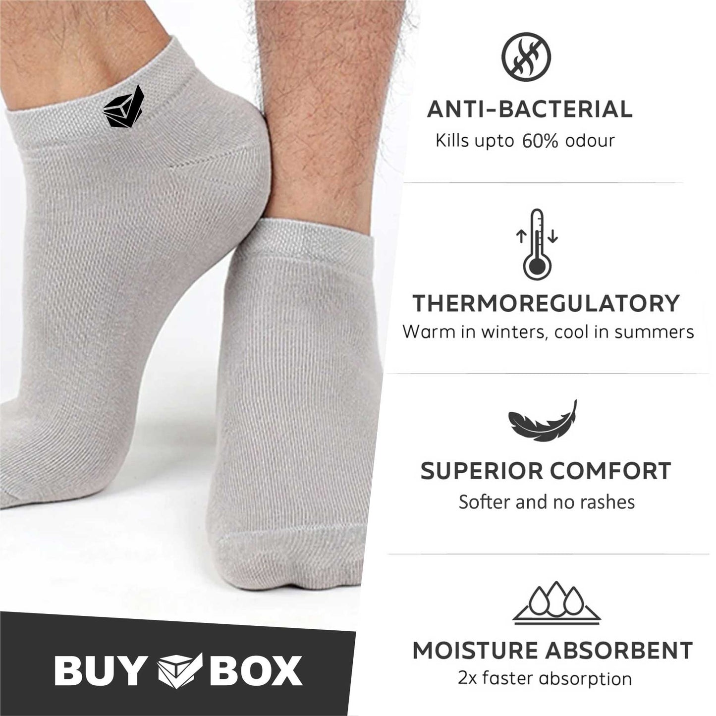 SoftWalks socks | Pack of 3