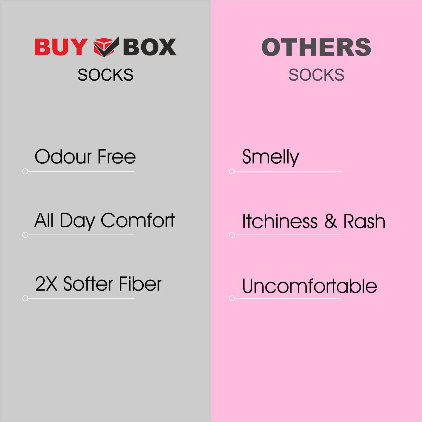 SoftWalks socks | Pack of 3